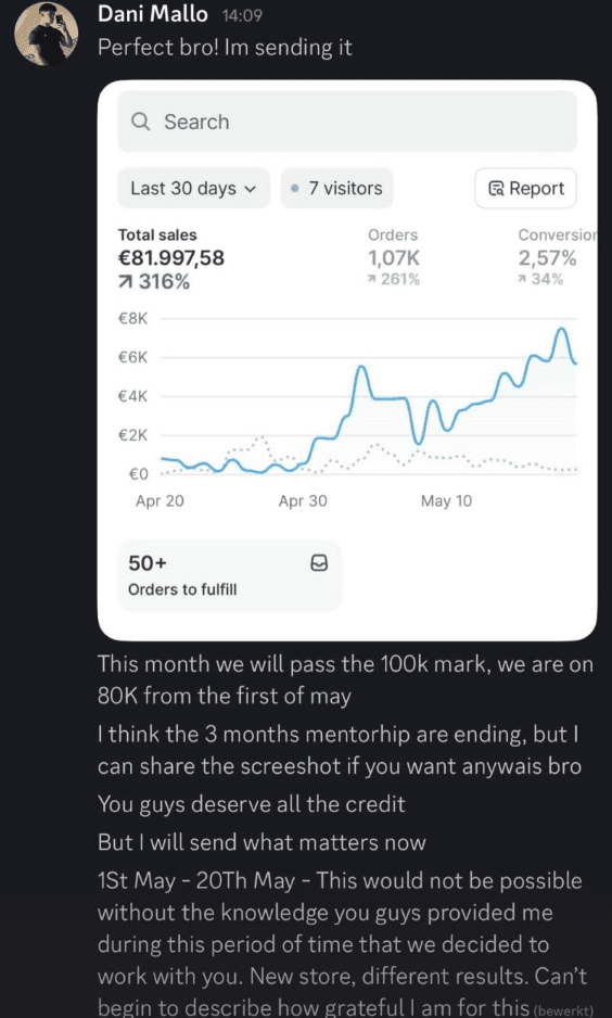 €81k in 30 days