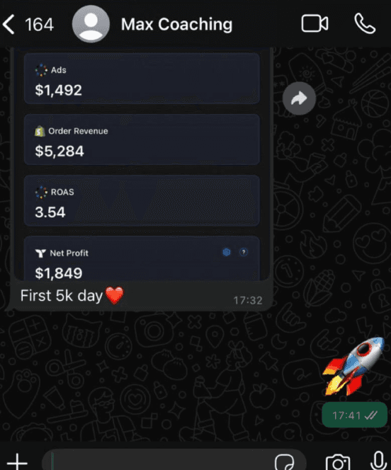 $5.2k first 5k day